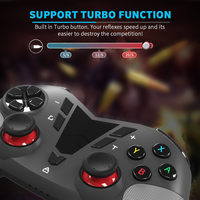 Contrôleur sans fil de jeu de télévision d'ordinateur de téléphone portable de fonction de vibration de Offre Spéciale pour le commutateur de PC d'Android Pro