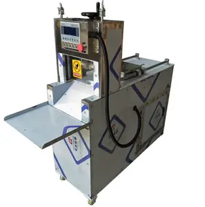 स्वचालित इलेक्ट्रिक हैम काटने की मशीन जमे हुए मांस स्वचालित स्लाइस मशीन मांस स्लाइसिंग काटने की मशीन