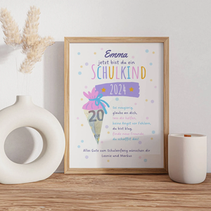 Carte-cadeau personnalisée <span class=keywords><strong>pour</strong></span> la rentrée scolaire, porte-cadeau <span class=keywords><strong>pour</strong></span> l'inscription scolaire des filles, cadeau créatif <span class=keywords><strong>pour</strong></span> la première journée d'école - Product Image 4