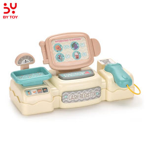 Jeu de caissier, Simulation de supermarché Intelligent, jeu de Simulation, jouets électriques pour enfants, <span class=keywords><strong>caisse</strong></span> <span class=keywords><strong>enregistreuse</strong></span>, ensemble de jouets pour filles, cadeau - Product Image 1