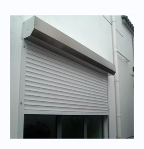 Porte de garage et fenêtre à volets verticaux en alliage d'aluminium résistant aux incendies et aux ouragans, norme nord-américaine <span class=keywords><strong>HELTON</strong></span> - Product Image 1