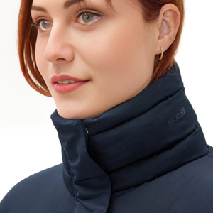 澳大利亚骑马定制长保暖加厚皮革氨纶防水外套，带双向YKK和反光拉手 - Product Image 3