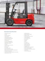 HANGCHA tout nouveau chariot élévateur à fourche 1.5t-3 tonnes chariot élévateur diesel avec moteur diesel pour une bonne vente