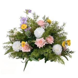Precio de Fábrica, Bolas de Flores Artificiales Verdes y Blancas, Rosas de Seda, Orquídeas, Centros de Mesa para Bodas, Recuerdos de Boda y Decoración del Hogar - Product Image 6
