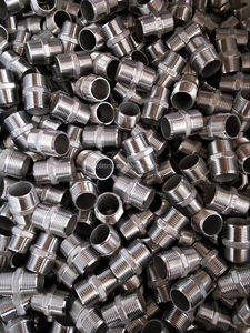 NPT Nam Chủ Đề 304 Thép Không Gỉ Hex Núm Vú Ống Lắp Nối Liên Kết Cho Thủy Lực - Product Image 6