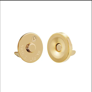 Di alta qualità a scatto forte magnete pulsante per borse in metallo bottoni a bottone per cuoio in metallo a scatto magnetico - Product Image 1