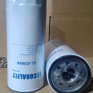 อะไหล่เครื่องยนต์รถบรรทุกคุณภาพสูง ไส้กรองน้ำมันเครื่อง 51660 LF3654 LF17502 P550425 B7685 WP11102/3 - Product Image 1