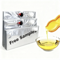 Fábrica entera 20L grado alimenticio transparente PE BIB bolsa en caja bolsa con tapón de rosca para jugo leche aceite maní embalaje de aceite