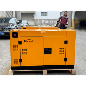 Hot bán Phúc Kiến Lingge Chất lượng cao 10KVA điện <span class=keywords><strong>10KW</strong></span> giai đoạn phát điện im lặng Máy phát điện diesel 60Hz tần số ATS tùy chọn - Product Image 2
