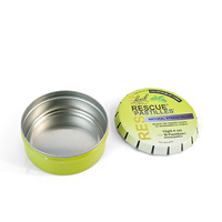 Boîte en métal ronde portable personnalisée JYB, mini boîte en fer blanc pour bonbons à la menthe, conteneur en fer blanc hermétique pour aliments, pour bonbons/chocolat