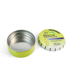 Boîte en métal ronde portable personnalisée JYB, mini boîte en fer blanc pour bonbons à la menthe, conteneur en fer blanc hermétique pour aliments, pour bonbons/chocolat - Product Image 2