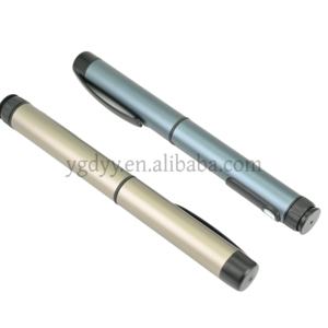 Pena injeksi Insulin logam kualitas tinggi dapat digunakan kembali kartrid 3ml desain tahan lama 80 unit kapasitas Model V1 untuk rumah - Product Image 6