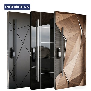 Porta d'Ingresso di Lusso Richocean in Alluminio, Stile Lamborghini, Antiproiettile e Antieffrazione per Residenze - Product Image 2