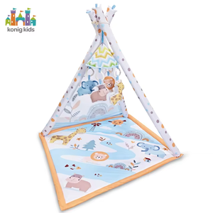 Konig Kids Baby Play Toys Teepee Tent Outdoor and Indoor Play Teepee Portable Play House Baby Tent House