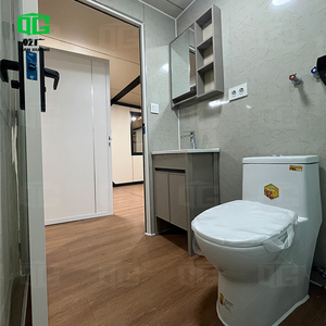 Maison conteneur de 20 pieds <span class=keywords><strong>en</strong></span> grain de <span class=keywords><strong>bois</strong></span> 1 chambre à coucher 1 cuisine 1 salle de bain <span class=keywords><strong>petite</strong></span> maison secondaire - Product Image 3