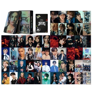 Cartões de Presente Kpop Golden Lomo com Fotos de Arte Popular Musical, Impressão Letterpress em Papel 5.7x8.6cm, para Meninos e Meninas, Stray <span class=keywords><strong>Kids</strong></span> - Product Image 2