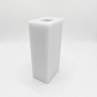 Panneau isolant thermique en mousse composite carré découpé sur mesure avec revêtement en feuille d'aluminium pour équipement mécanique, marque Junhua