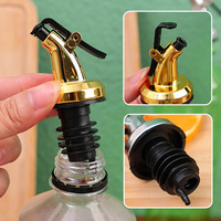 Bouchon de bouteille d'huile Joint en caoutchouc de qualité alimentaire Verseur de vin Bouchon de verrouillage Joint d'étanchéité Buse étanche Pulvérisateur Distributeur d'alcool Outil de cuisine