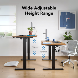 Máy tính thông minh đứng lên văn phòng Trắng Máy Trạm Chiều cao có thể điều chỉnh động cơ đơn điện ngồi bàn đứng với điều khiển ứng dụng - Product Image 4