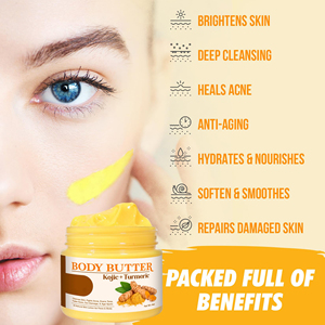 Tất cả các làn da tự nhiên nuôi dưỡng làm sạch sâu da chiến đấu mụn trứng cá đốm tuổi kojic nghệ cơ Thể Bơ - Product Image 2