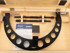 Dasqua micrometro esterno da 500-600mm con alette regolabili ampio campo di misura - Product Image 1