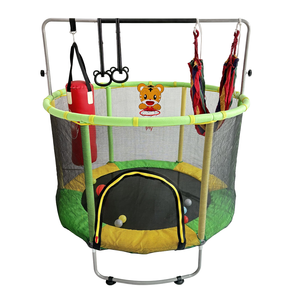 Trampoline pour enfants Jingyi de 2 à 14 ans, trampoline d'intérieur pour enfants, trampoline pour bébé avec filet de protection, mini trampoline d'extérieur pour enfants - Product Image 1