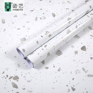 วอลล์เปเปอร์ PVC ตู้ผลไม้หินอ่อนไวนิลติดผนังกระดาษไวนิลวอลล์เปเปอร์ห้องครัวมีกาวในตัว - Product Image 4