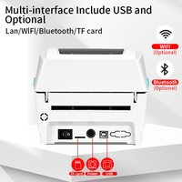 Impresora Térmica Directa, termodrucker inalámbrico, Wifi, PCBA, Phomemo, código de barras, 4x6, etiqueta de envío, impresora de etiquetas térmicas