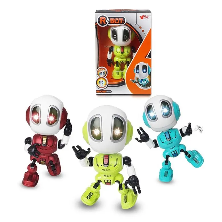 2021 New arrivals Smart Toy removable Joints Interactive Alloy Electronic Recording Mini Robot