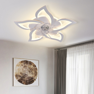 Chất lượng cao phong cách hiện đại tuôn ra núi điều khiển từ xa phòng khách trang trí ánh sáng Trần người hâm mộ với LED Đèn ưa thích - Product Image 1