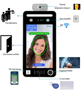Sistema de Control de Acceso Biométrico WiFi con Visión Nocturna, SDK/API Gratuito, Pantalla Táctil, Almacenamiento en la Nube, RFID, Reconocimiento Facial, Personalizable - Product Image 2