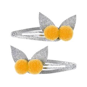 Pinzas para el Cabello con Pompones Hechas a Mano, Regalos Favoritos para Niñas, Accesorios para el Cabello, Talla Única - Product Image 4