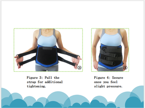 HKJD Órtesis Lumbar Ajustable con Sistema de Poleas de 4 Anillos y Placa de Soporte Integrada para Recuperación Postoperatoria, Soporte Ortopédico para la Espalda - Product Image 5