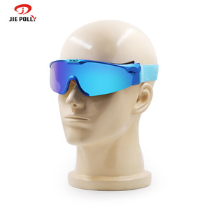 Jie Polly Sport Sunglasses Full Rim Polarized Mirror Lenses Adjustable Strap Windproof Cycling Outdoor <b>Driving</b> <b>Glasses</b> - Product Image 1