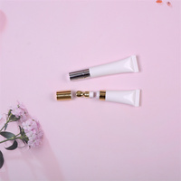 Tubes en plastique PE vides de 20 ml, emballage cosmétique, conteneur pour rouge à lèvres, baume à lèvres, tube souple transparent à presser, bouchon à vis, impression sérigraphique