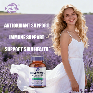 Gummies au resvératrol sans sucre, best-seller OEM - Antioxydant, santé cellulaire, immunité, soutien cérébral et énergétique, saveur myrtille - Product Image 3