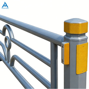 Barrière <span class=keywords><strong>de</strong></span> sécurité pour allée en acier galvanisé à <span class=keywords><strong>prix</strong></span> abordable, qualité ingénierie, revêtement en poudre réfléchissant, montage facile, barrière routière <span class=keywords><strong>de</strong></span> circulation - Product Image 2