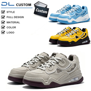 Sneakers personnalisées à coussin d'air Chunky, unisexes, streetwear, chaussures décontractées, logo personnalisable, toutes saisons - Product Image 1