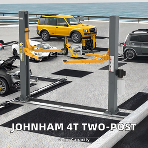 Elevador de Garaje Rotatorio Trifásico de Dos Postes y 4T sin Base, Accionamiento Hidráulico, Altura de Elevación >72.8in, Modelo FSH Profesional para Vehículos - Product Image 2