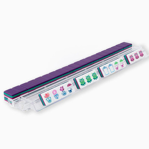 Colorful Custom Japanese Chinese American <b>Mahjong</b> Acrylic <b>Mahjong</b> Game for Party Entertainment - Product Image 3