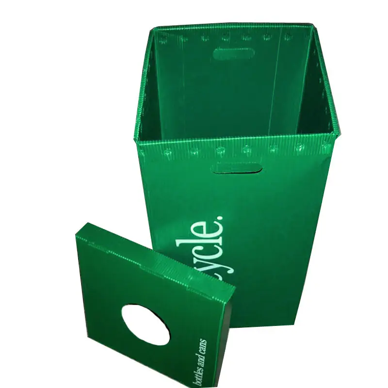 Gefabriceerde Grote Capaciteit Milieuvriendelijke Slijtvaste Outdoor Afval Plastic Bak Van Hoge Kwaliteit Duurzaam En UV-Bestendig