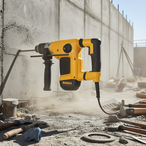 Martillo Rotatorio Eléctrico DeWalt de 1-1/8 Pulgadas con Velocidad Variable y Mango Lateral para Perforación de Concreto - Product Image 3