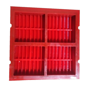 <span class=keywords><strong>ยาง</strong></span>ยูรีเทนหน้าจอสั่นตะแกรงแผ่นDewatering Puตาข่ายหน้าจอ - Product Image 2