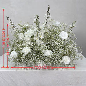 พรมดอกไม้ประดิษฐ์ DKB สำหรับงานแต่งงาน งานรับปริญญา งานอีสเตอร์ - สีสันปรับแต่งได้ เป็นมิตรกับสิ่งแวดล้อม - Product Image 2