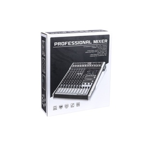 Console de mixage de son Blue-tooth HERO Series 8/12CH avec 3 AUX/Dual 99DSP/2 groupes/EQ 4 bandes/Alimentation fantôme 48V chaque canal/Low Cut - Product Image 6