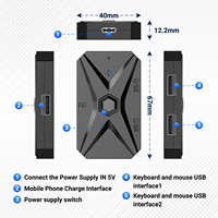 Set Convertidor de Teclado y Ratón para Juegos Móviles M1 Pro+ para Android