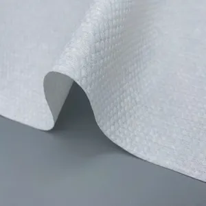 Chine Fabrication Polyester Viscose Spunlace Tissu de maille non-tissé pour lingettes humides Fournisseurs
