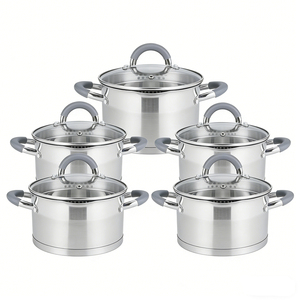 Juego de Ollas y Sartenes de Lujo de Alta Calidad Sin Recubrimiento, Utensilios de Cocina Aptos para Inducción y Gas - Product Image 1