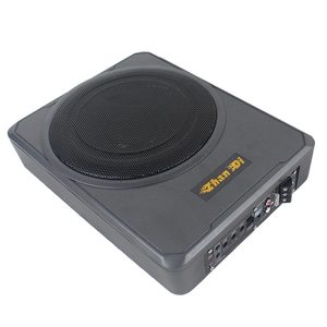 Boîtier de subwoofer pour voiture <span class=keywords><strong>The</strong></span> Maker <span class=keywords><strong>Shallow</strong></span> 8 pouces DC 12V à bobine simple, à installer sous le siège - Product Image 1