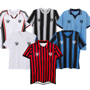 เสื้อฟุตบอลย้อนยุค อิตาลี มิลาน สำหรับผู้ใหญ่ ชุดเหย้า ชุดเยือน เสื้อฟุตบอลวินเทจ สไตล์คลาสสิก - Product Image 3